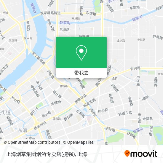 上海烟草集团烟酒专卖店(捷强)地图