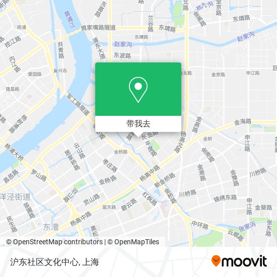 沪东社区文化中心地图