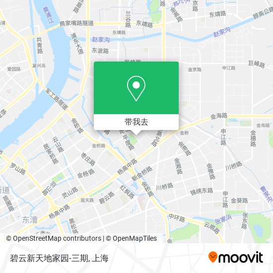碧云新天地家园-三期地图