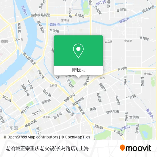 老渝城正宗重庆老火锅(长岛路店)地图