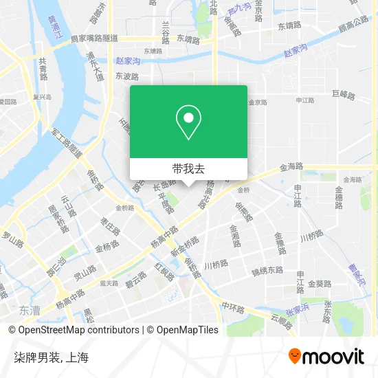 柒牌男装地图