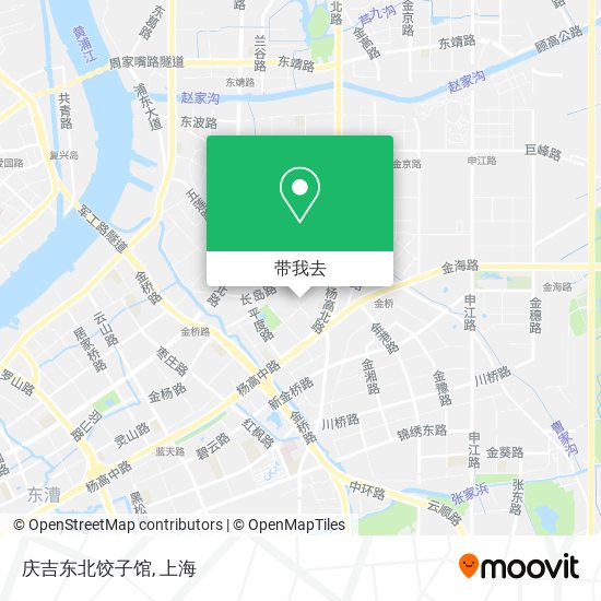 庆吉东北饺子馆地图