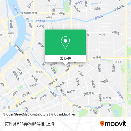 荷泽路828弄2幢5号楼地图