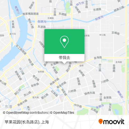 苹果花园(长岛路店)地图