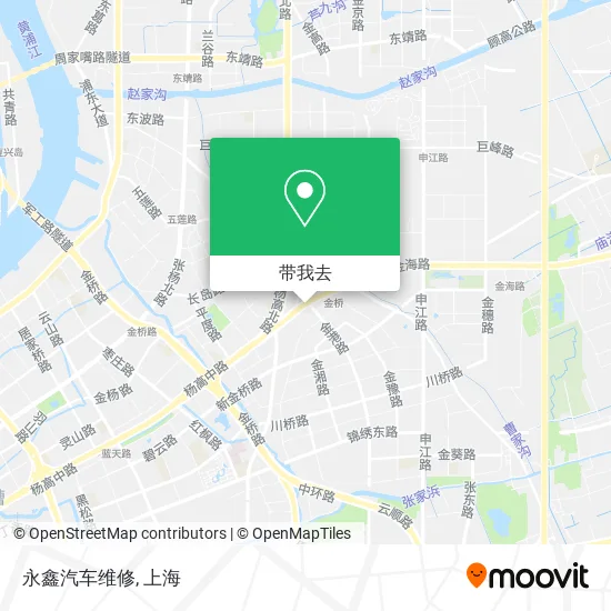 永鑫汽车维修地图