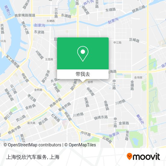 上海悦欣汽车服务地图