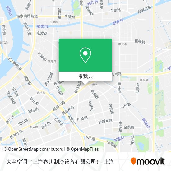 大金空调（上海春川制冷设备有限公司）地图