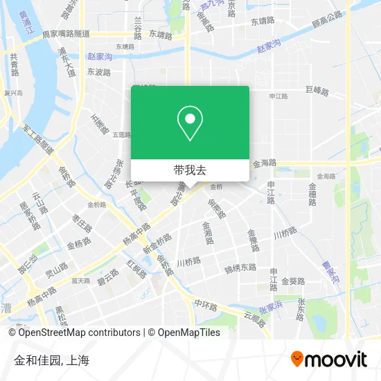 金和佳园地图