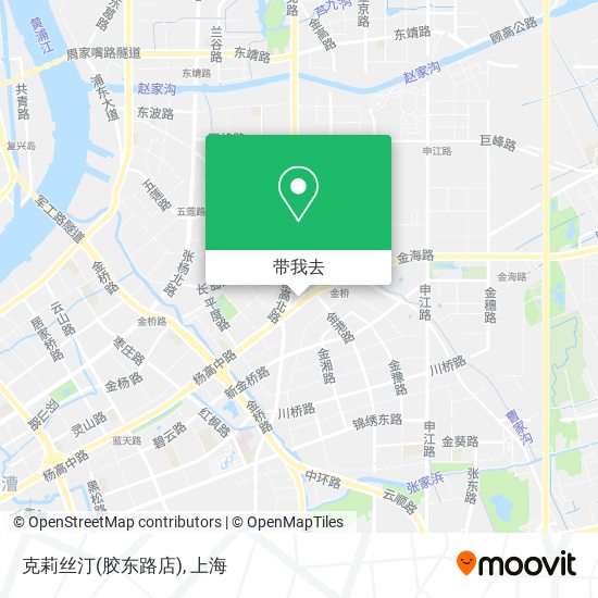 克莉丝汀(胶东路店)地图