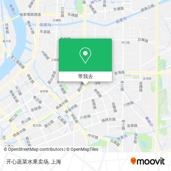 开心蔬菜水果卖场地图
