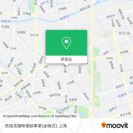 杰瑞克咖啡連鎖事業(金橋店)地图