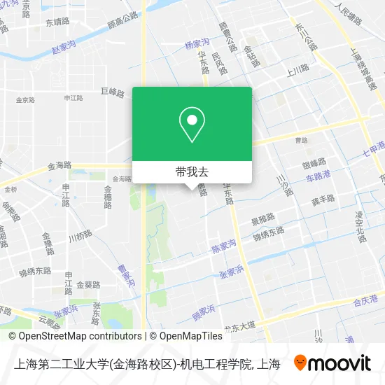 上海第二工业大学(金海路校区)-机电工程学院地图