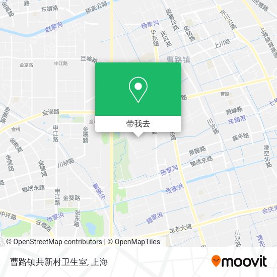 曹路镇共新村卫生室地图