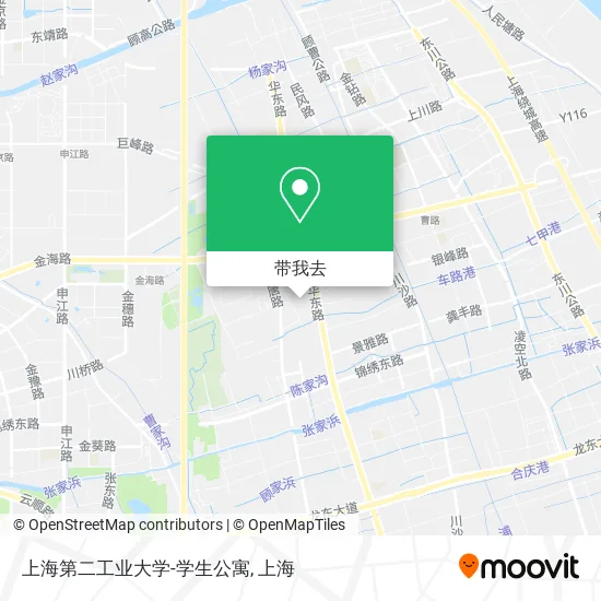 上海第二工业大学-学生公寓地图