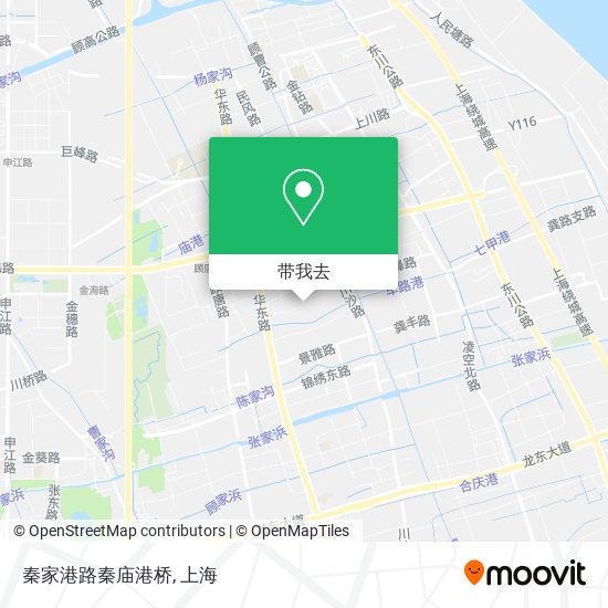 秦家港路秦庙港桥地图