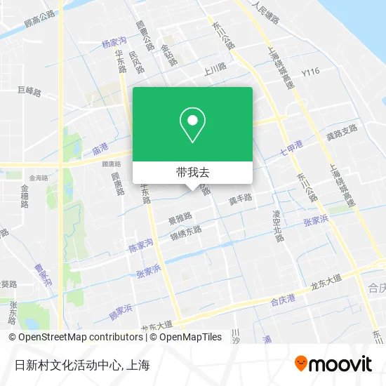 日新村文化活动中心地图