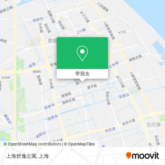 上海舒逸公寓地图