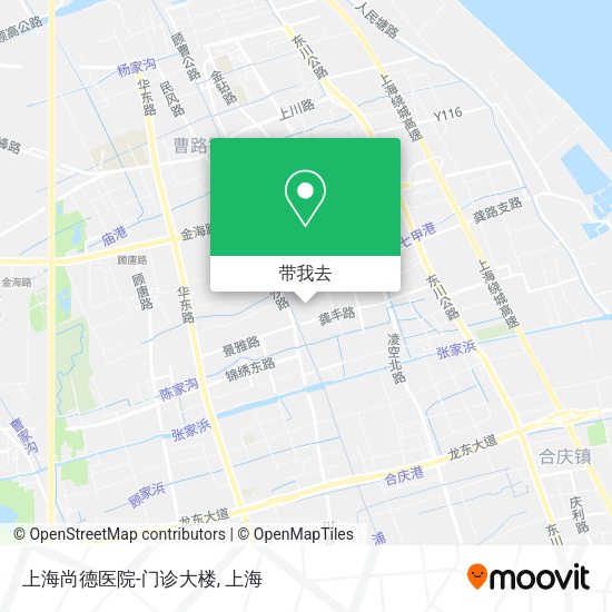 上海尚德医院-门诊大楼地图