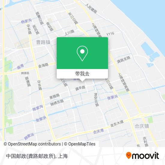 中国邮政(龚路邮政所)地图