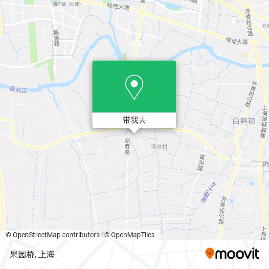 果园桥地图
