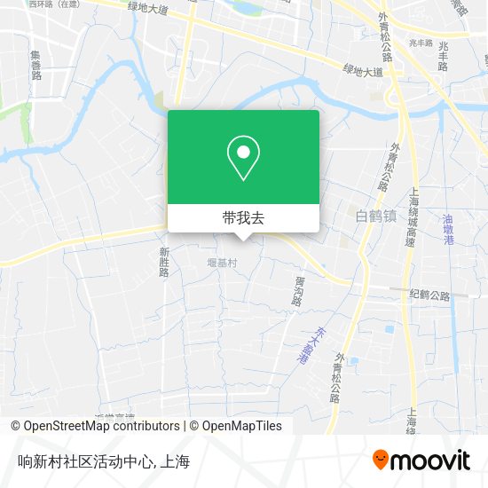 响新村社区活动中心地图