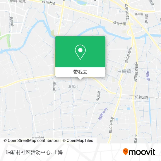 响新村社区活动中心地图