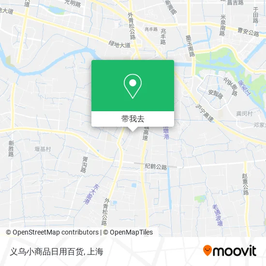 义乌小商品日用百货地图