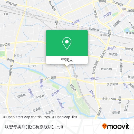 联想专卖店(北虹桥旗舰店)地图