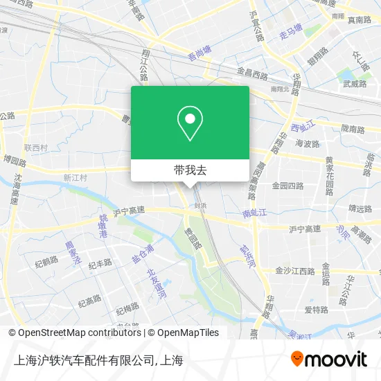 上海沪轶汽车配件有限公司地图