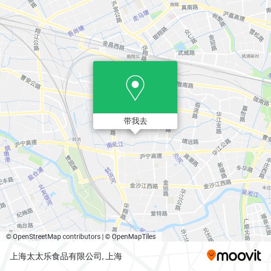 上海太太乐食品有限公司地图