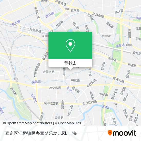 嘉定区江桥镇民办童梦乐幼儿园地图