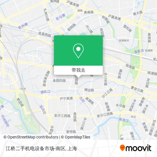 江桥二手机电设备市场-南区地图