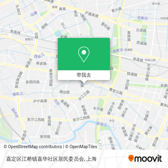 嘉定区江桥镇嘉华社区居民委员会地图