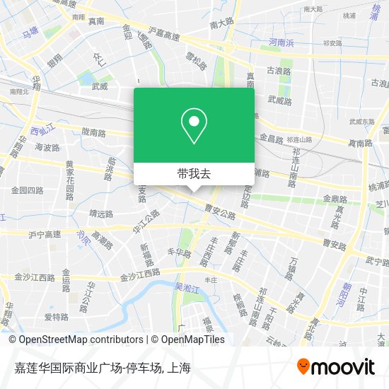嘉莲华国际商业广场-停车场地图