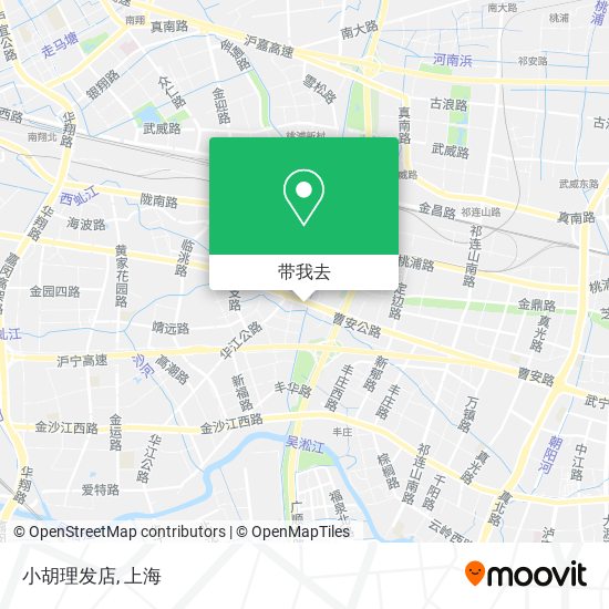 小胡理发店地图