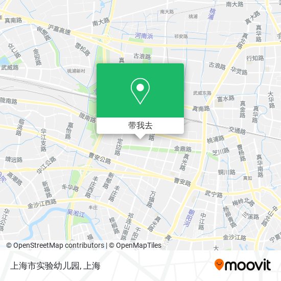 上海市实验幼儿园地图