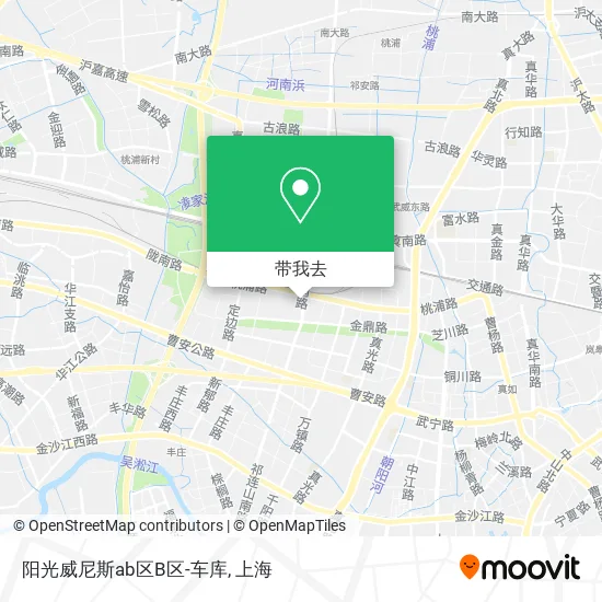 阳光威尼斯ab区B区-车库地图