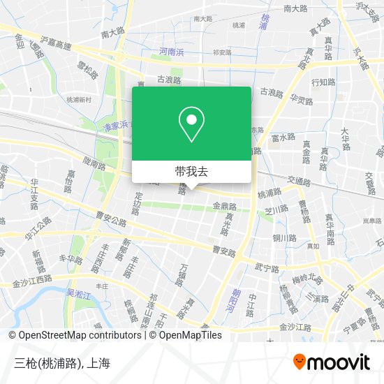 三枪(桃浦路)地图