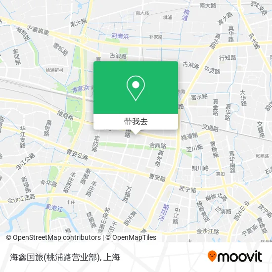 海鑫国旅(桃浦路营业部)地图