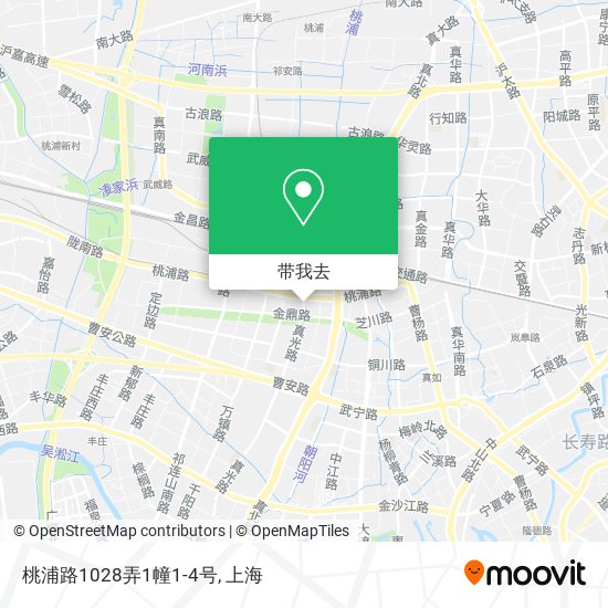 桃浦路1028弄1幢1-4号地图