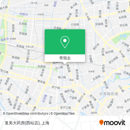 复美大药房(西站店)地图