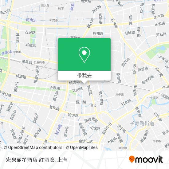 宏泉丽笙酒店-红酒廊地图