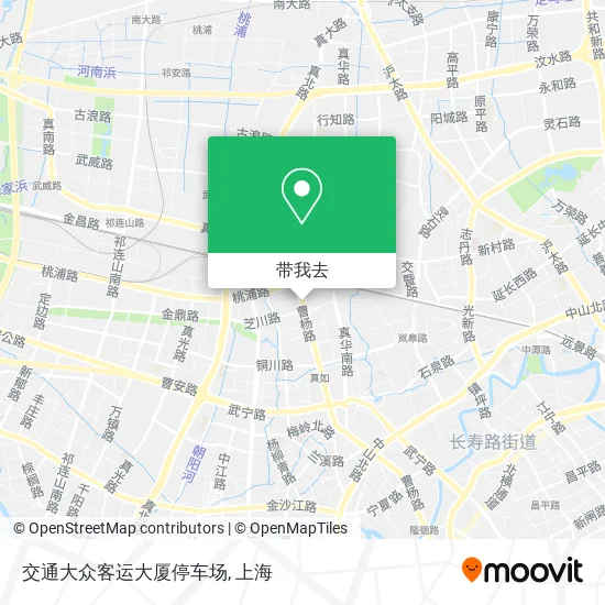 交通大众客运大厦停车场地图