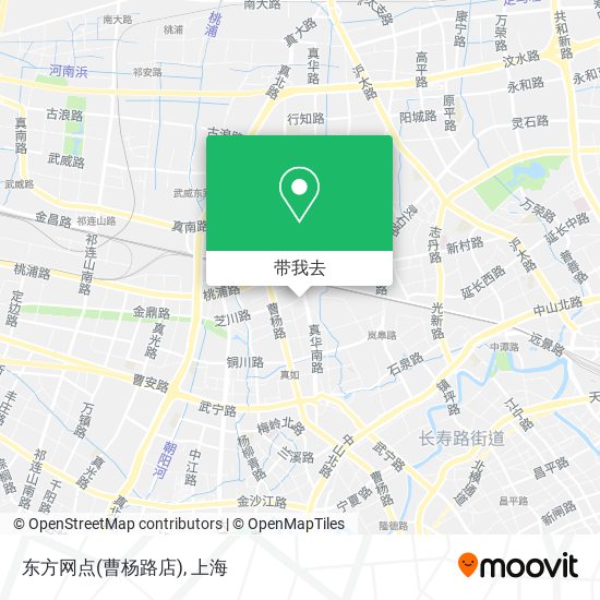 东方网点(曹杨路店)地图