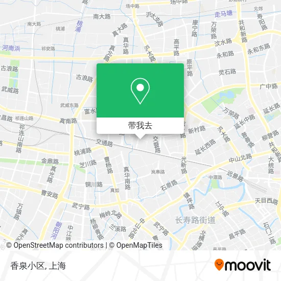 香泉小区地图