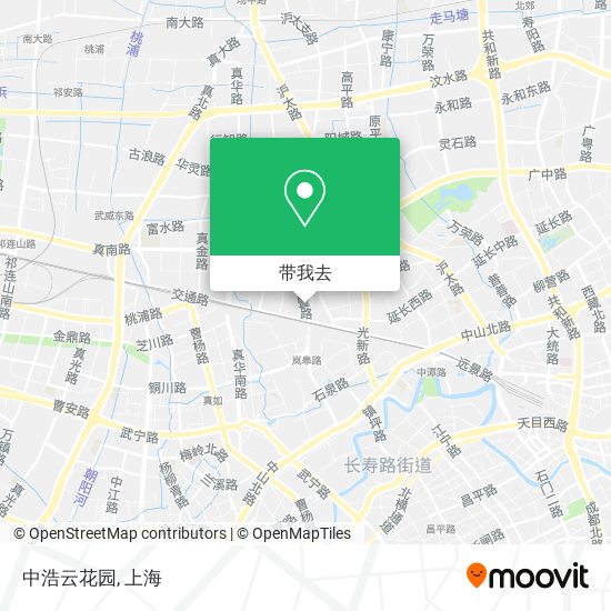 中浩云花园地图