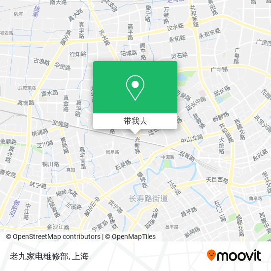 老九家电维修部地图