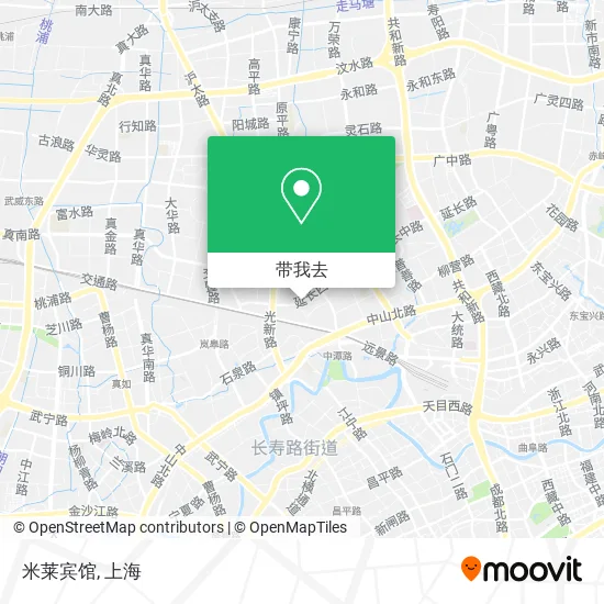 米莱宾馆地图