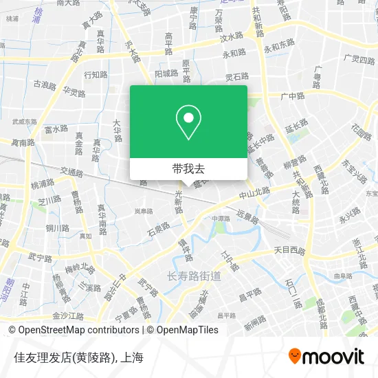 佳友理发店(黄陵路)地图