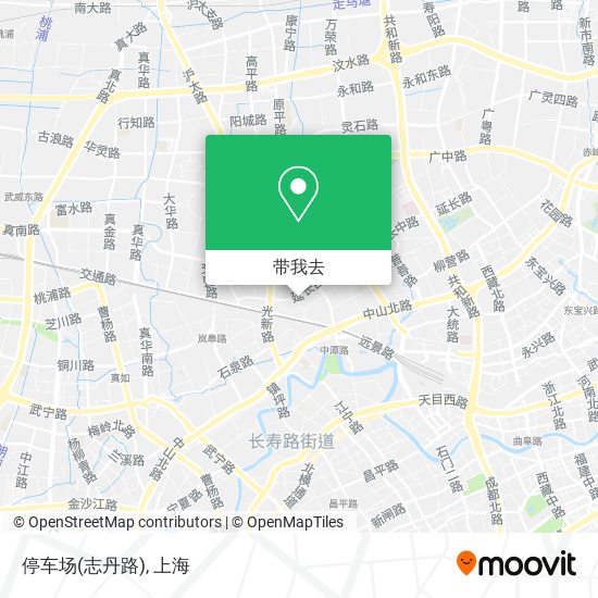 停车场(志丹路)地图